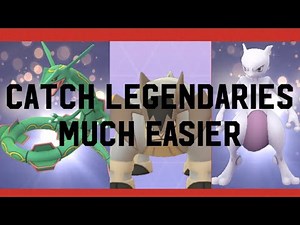 HOW TO CATCH LEGENDARY POKÉMON MUCH EASIER (Pokemon Go)
