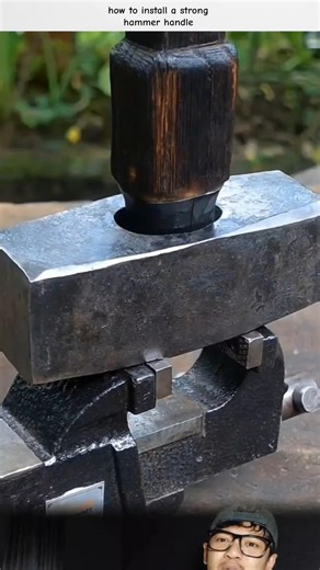 how to install a strong hammer handle
