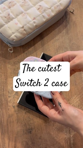 Customizing my switch 2 with the most adorable case ever! 😍#switch2case #kawaiicase #customization