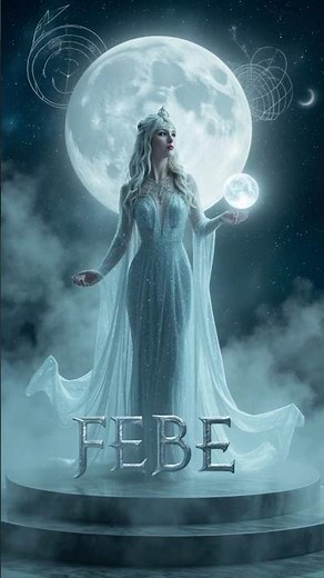 FEBE: La Titánide de la Luna y la Sabiduría que Dio Origen a Apolo