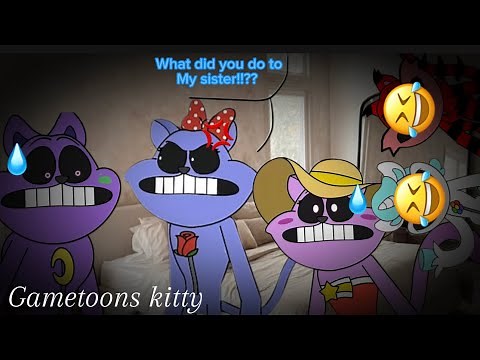 "Smitten kitten having major anger issues"||(Gametoons) poppy playtime||animation