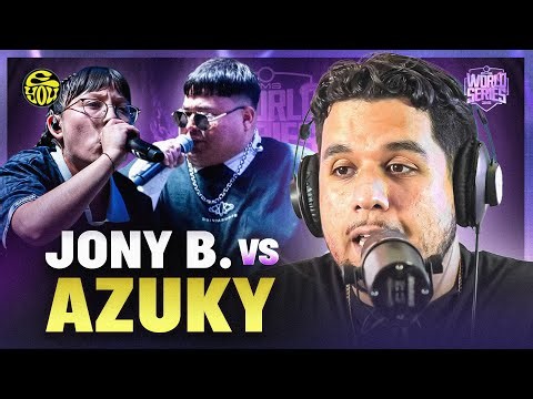 JONY BELTRÁN SHOWS HIS MOST FUNNY SIDE AGAINST AZUKY - Reaction to FMS WS - EYOU TV