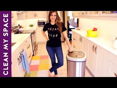 How to Clean Your Garbage Can - Indoor & Outdoor (Clean My Space)