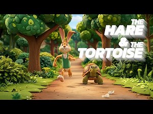 The Hare & The Tortoise | Aesop’s Fable & Life Lesson | Learn English through Storytelling