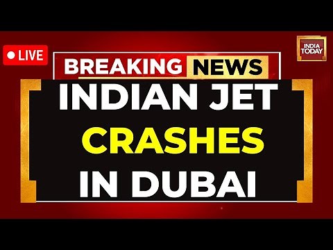 LIVE: IAF Tejas Fighter Jet Crashes at Dubai Airshow 2025 | India Today | Indian Fighter Jet Crash