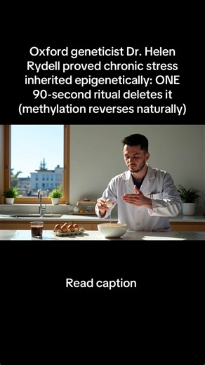 1. Dr. Helen Rydell, molecular geneticist at Oxford for 23 years, studied over 2,000 DNA samples from families with multigenerational anxiety patterns. Her discovery was unsettling for genetics field: chronic stress doesn't just influence genes, it locks itself into body's on-off switches through mechanism called methylation. That means your fear of failure, irritability, constant alertness might not even be yours originally. It could be your grandmother's stress written chemically into your gen