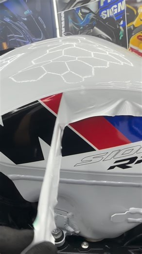 Adam Edge on Instagram: "T H E S E C R E T S - motorcycle tank wrap. 2026 s1000rr"