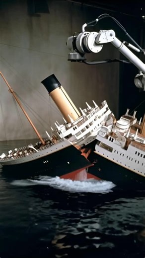 Studio Breaks on Instagram: "Titanic behind the scenes🚢🎥 #titanic #hollywoodstudios #realshoot #hollywoodstudios #behindthescenes 🎥🎬 Behind The Scene of The iconic Titanic sinking scene from the 1997 movie. Watch Jack and Rose in this unforgettable moment from James Cameron's Titanic. Leonardo DiCaprio and Kate Winslet deliver powerful performances in this emotional scene. @studiobreaks_bts @studiobreaks_bts @studiobreaks_bts"