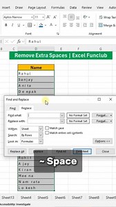 93K views · 700 reactions | 粒 Remove Extra Spaces in Seconds – Excel...
