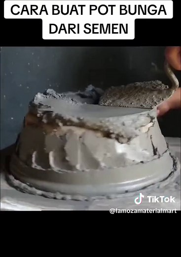 Cara Membuat Pot Bunga dari Semen: Tutorial Kreatif