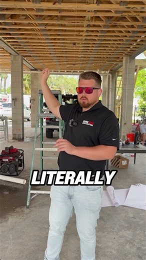 How to Hang Canned Lights in a Straight Line