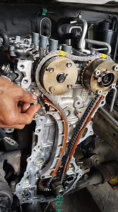 Cara mudah pasang timming chain 1NR-VE #reelsvideo #servismesin #mekanikhandal | Kang Mus