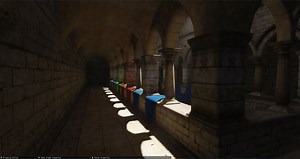 Voxel Cone Tracing for Real-time Global Illumination