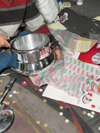 Here’s an updated, U.S-optimized caption you can copy-paste: The full process of how pressure cookers are made inside an American factory — this is crazy to watch. #factory #manufacturing #engineer #satisfying #fyp