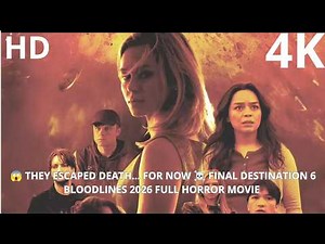 😱 THEY ESCAPED DEATH… FOR NOW ☠️ FINAL DESTINATION 6 BLOODLINES 2026 FULL HORROR MOVIE HD #fyp シ゚