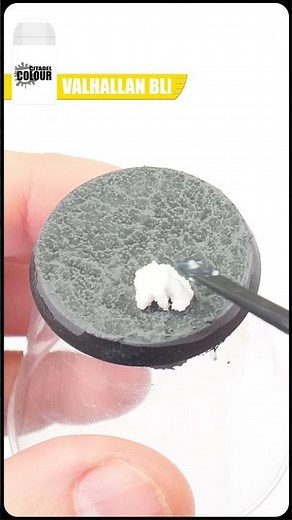 base your miniatures with a snowy tundra theme