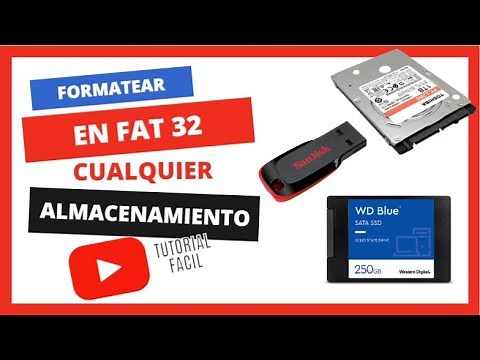 Formatear en FAT32 cualquier PENDRIVE USB DISCO DURO o SSD CORRECTAMENTE BIEN EXPLICADO 2022