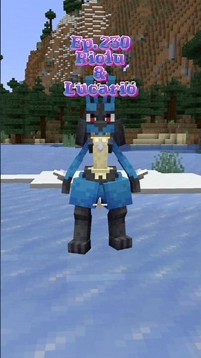 How to Catch Riolu & Lucario in Cobblemon! #cobblemon #minecraft #pokemon #gaming