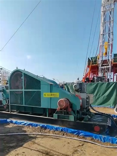 High-pressure pump construction site#High pressure pump#Reciprocating pump#Mud pump#Grouting pump#Mining Equipment