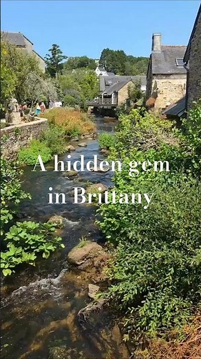 One of Brittany's prettiest villages 🇫🇷👇🏻 #france #hiddengems #travel