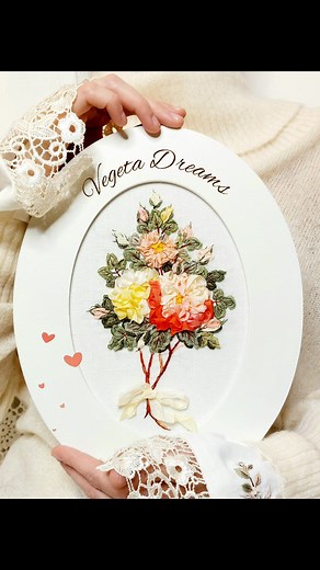 Silk ribbon embroidery 🌸 #embroidery #embroideryinspiration #embroiderydesing #embroideryterapy #embroideryflower #embroideryhandwork #embroideryrose #roseembroidery #bordado #embroiderydesing #embroideryideas #embroideryartist #embroiderydetails #needlework #gardenembroidery #gardeninspiration #broderie #silkribbon #silkembroidery | Regina Jikidze