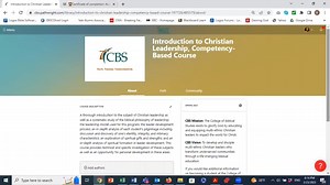 Competency-Based Introduction to Christian Leadership, Course Orientation Video