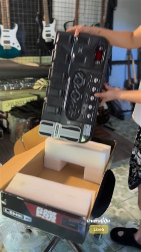 Line6 #นําเข้าญี่ปุ่น #เอฟเฟคกีต้าร์ #กีต้าร์ไฟฟ้า @แฟนตัวยง line 6 floor pod plus | Anuwat Guitar shop