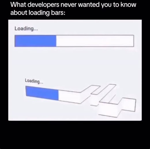 The AI Pathway on Instagram: "Many loading bars don’t move at a perfectly steady speed — and it’s not always because your device suddenly slowed down. In many apps, progress bars reflect complex background processes that happen in multiple stages, some of which take much longer than others. That’s why the bar often seems to crawl near the end, as the system works through the most demanding parts of the task. Sometimes what looks like a “pause” is actually the system recalculating progress. The s