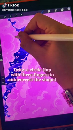 Step-by-Step Guide for Crescent Moon Pixel Art