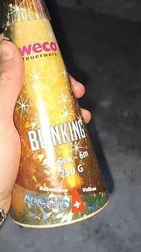 Top! Weco Schweizer Bugano Vulkan Blinking ✨️💠 #fireworks #pyro