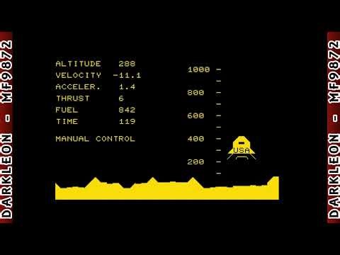 LEM - [ 1979 - Commodore Pet - Gameplay ]