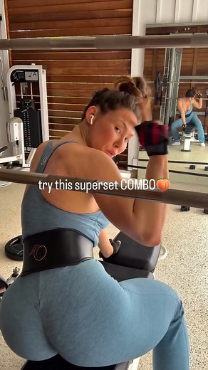 𝐌𝐈𝐂𝐇𝐈𝐄 𝐏𝐄𝐀𝐂𝐇𝐈𝐄 | This is a goodie for when you are crunched on time ! ⏰ this is Quick example , instructions: do a full set til failure on the first... | Instagram