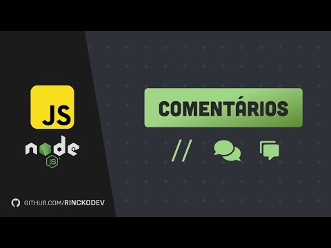 Comentários - 03 - Curso de javascript em NodeJs