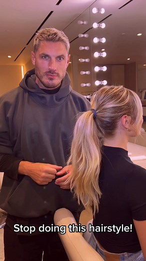 This volume hair hack is a game changer! It masks any head of hair double the volume and way more exciting! #hair #ponytail #makeover #hairtutorial