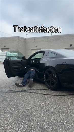 Sikander on Instagram: "Now the check engine light is for god knows what reason #mustang #checkengine #cars #satisfying"