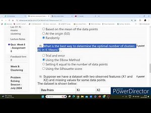 Assignment 8 - Machine Learning and Deep Learning - Fundamentals and Applications (WEEK 8)
