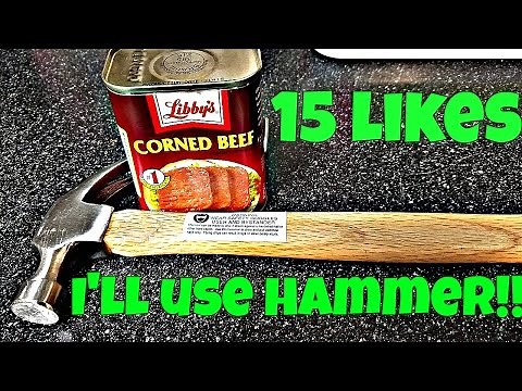 How To Open Corned Beef Can