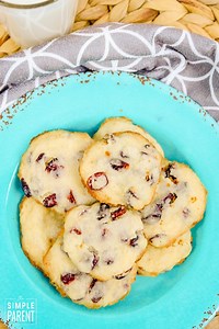 Make the Easiest Cranberry Cookies Ever! - The Simple Parent