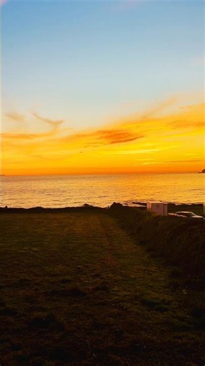 Croyde Beach Sunset 🇬🇧 #unitedkingdom #england #beach #beachvibes #travel #shorts #motivation