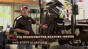 Scott Glorvigen, host of Wired2Fish, explains how to keep your outboard engine speedometer working properly. | Mercury Marine