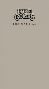 New album The Way I Am. March 20th. 22 songs. Pre-order it now. | Luke Combs