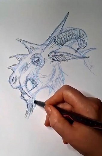 Morning Creature Sketch with Crayola Twist Crayons