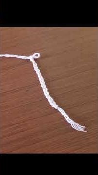 Tutorial cara membuat Chain, Single Crochet, dan Half Double Crochet