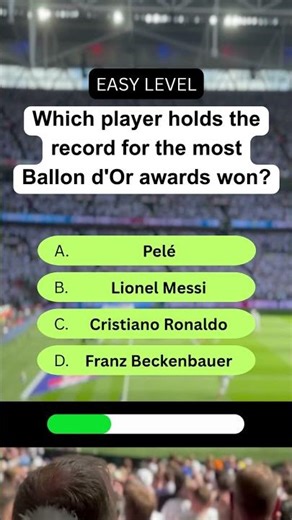Football Trivia 2 - Easy #football #soccer #trivia #shorts #quiz #footballshorts