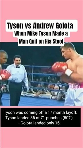 Tyson vs Andrew Golota 2000 #boxing #miketyson #tysonvsgolota #boxinghistory #heavyweightboxing