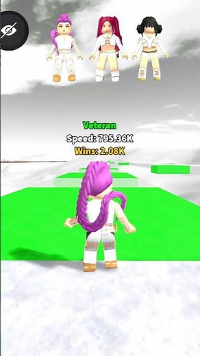 Kpop Demon Hunter vs Speed Challenge #roblox #shorts