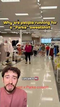 PEOPLE RUNNING AND FIGHTING OVER SWEATSHIRTS with someone else’s name on it? Can someone explain?