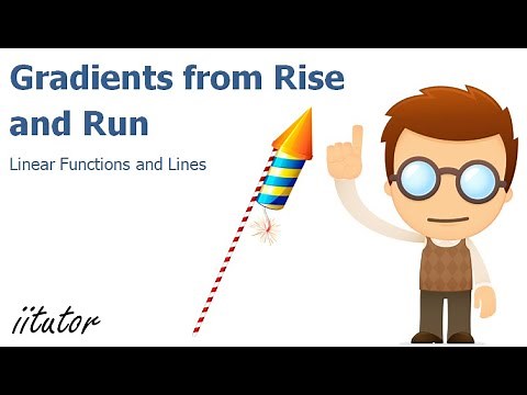 💯 The Gradient of a Straight Line from Rise and Run Explained with Fair Examples