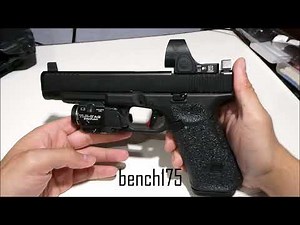 Glock 34 Gen 5 MOS with AmeriGlo Suppressor Height Sights GL-524 4XL and Trijicon SRO