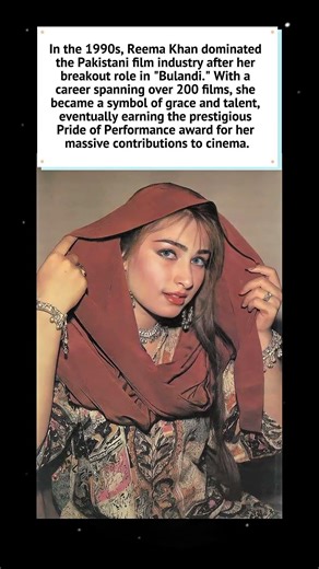 Reema Khan: The Unrivaled Queen of 90s Pakistani Cinema 👑